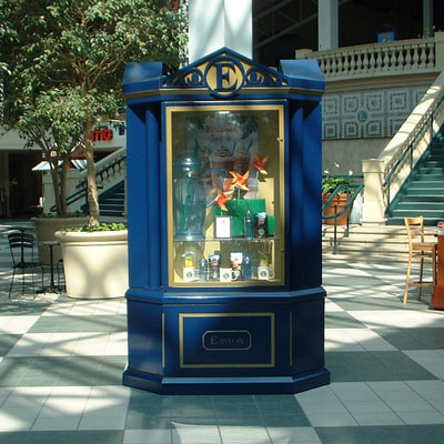 Outdoor directory and display case